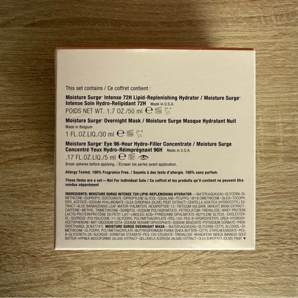 Clinique Hydrate & Glow Skincare Set brand new travel size - Picture 3 of 4